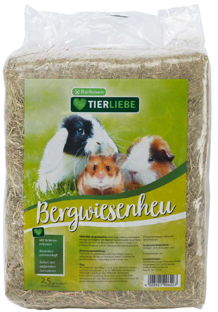 TIERLIEBE Bergwiesenheu